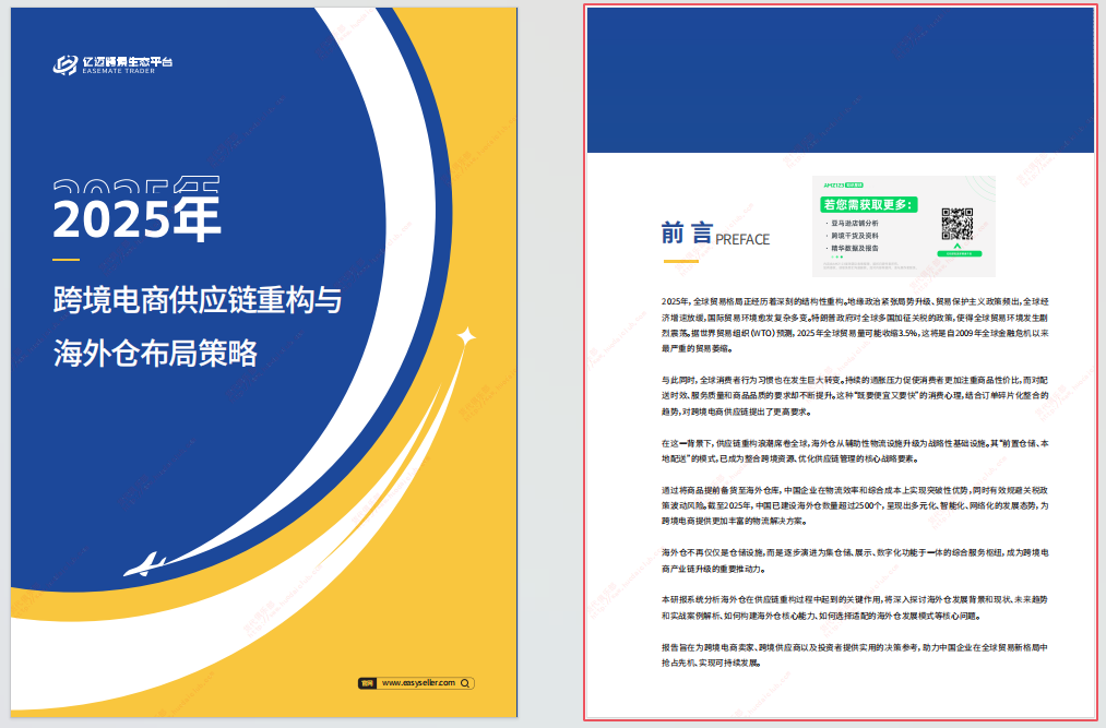 2025跨境电商供应链重构与海外仓布局策略